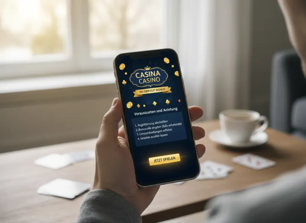 Casina casino no deposit bonus Voraussetzungen und Anleitung